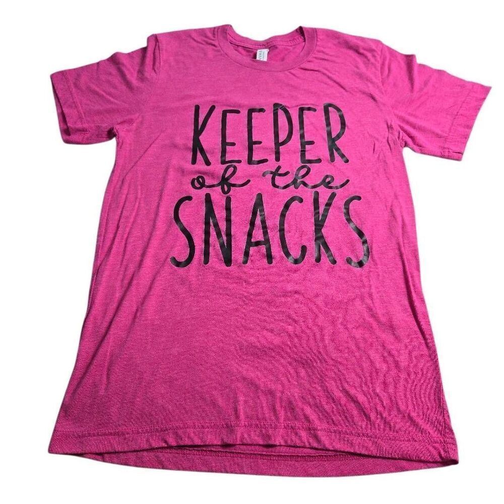 Bella + Canvas Keeper of the Snacks shirt S